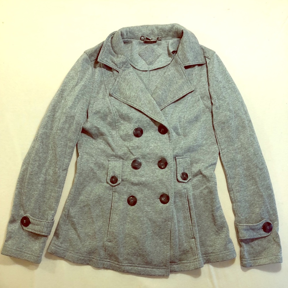 Grey over coat